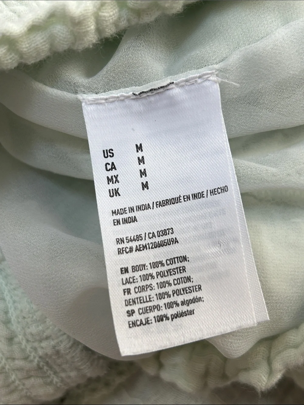 Medium / XL American Eagle 100% cotton matching green set